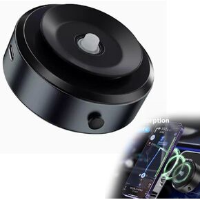 حامل هاتف السيارة المغناطيسي بالشفط، حامل هاتف السيارة بكأس شفط مغناطيسي، شفط قوي للفراغ، للسيارة وصالة الألعاب الرياضية والمرآة وحامل هاتف الدش متوافق (أسود) in Kuwait