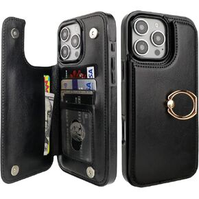 ONETOP for iPhone 16 Pro Max Wallet Case with Credit Card Holder,White in Kuwait