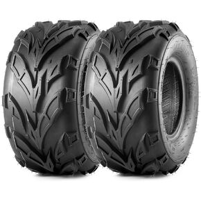 MaxAuto 145 70-6 Tires, 145/70-6 Tubeless Go Kart Mini Bike Tires, 4PR, Pack of 2