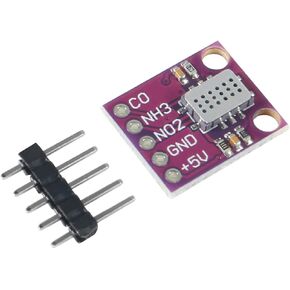 AITRIP 1PCS MICS-6814 Air Quality Sensor CO NO2 NH3 Nitrogen Carbon Gas Detection Sensor for Arduino