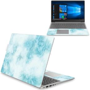 MightySkins Skin Compatible with Lenovo Ideapad 330S 15" (2018) - Blue Marble | Protective, Durable, and Unique Vinyl Decal wrap Cover | Easy to Apply, Remove, and Change Styles | Made in The USA