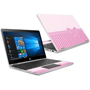 Mightyskins Skin Compatible with Hp Pavilion X360 15.6" (2018) - Pink Present | Protective, Durable, and Unique Vinyl Decal Wrap Cover | Easy to Apply, Remove, and Change Styles | Made in The USA