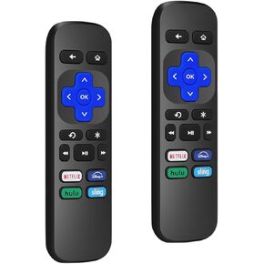 Compatible with Roku Remote for Roku Box,Compatible with Roku Express Remote Replacement and Roku Player Remote Compatible with Premiere,1/2/3/4,HD,LT,XS,XD,(NOT for Roku Stick/TV).