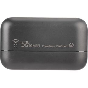 Unlocked 5G WIFI Hotspot Device, 4G LTE Mobile Hotspot,300Mbps Router with SIM Card Slot, Built in 10000MAh Portable Power Supply, WIFI Cordless Network Router for Parties, Travel