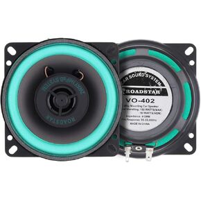 2pcs 4 Inch 100W Universal Car HiFi Coaxial Speaker Vehicle Door Auto Audio Music Stereo Full Range Frequency Loudspeaker