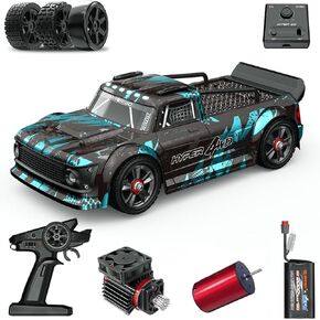 4x4 Brushless Rc Cars 14303 Hyper 4wd Rc Car All-Road RC Drift Car Brushless Scale 2.4G 4wd High Speed Electric,Terreneitor 4x4 Carros,1/14 High Speed Rc Cars Drift for Adults