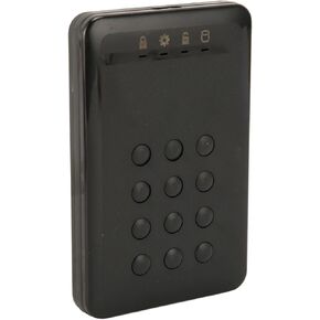 Encrypted Portable Enclosure, Easy to Use USB 3.0 Enclosure, Secure High Speed Transfer with USB Port, Compatible for Windows, OS X, , ,