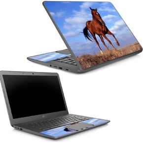 MightySkins Skin Compatible with HP Chromebook 14 G5 - Horse | Protective, Durable, and Unique Vinyl Decal wrap Cover | Easy to Apply, Remove, and Change Styles | Made in The USA