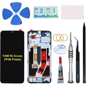 for OnePlus Nord N300 5G LCD Screen Replacement Kits LCD Display Digitizer Assembly with Repair Tools and Installation Manual