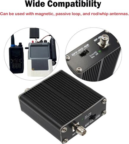 110 محول الطيران وتحويل مكبر الصوت عالي المقاومة 2 في 1 لراديو DSP2 DSP1 الملكيت لتلسكوب دونات هوائي سوط هوائي قضيب مغناطيسي in Kuwait