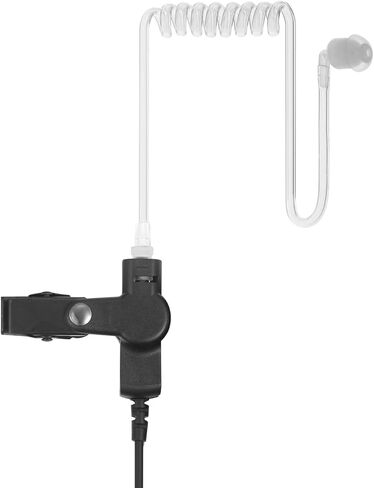 سماعة أذن أنبوبية صوتية سرية لهاتف موتورولا cls1110 cls1410 bpr40 cp100 cp185 cp200 cp200d rdm2070d راديو لاسلكي مع ميكروفون PTT وزوج واحد من قوالب الأذن المتوسطة، عبوتان in Kuwait