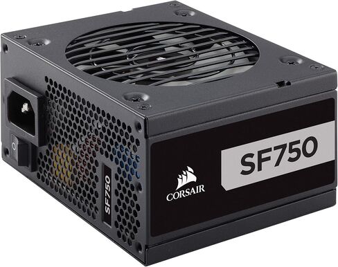 سلسلة CORSAIR SF، SF750، 750 واط، SFX، 80+ معتمد من البلاتين، مصدر طاقة معياري بالكامل (متجدد) in Kuwait