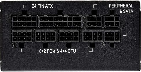 CORSAIR SF Series, SF750, 750 Watt, SFX, 80+ Platinum Certified, Fully Modular Power Supply (Renewed) in Saudi Arabia