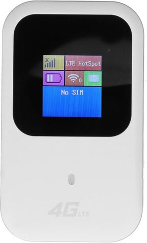 نقطة اتصال متنقلة، أجهزة توجيه شبكة محمولة 4G LTE ذات نقطة اتصال محمولة غير مقفلة مع فتحة لبطاقة SIM، تدعم نطاق شبكة B1/B3/B5 بسرعة 150 ميجابت في الثانية، لمكتب السفر in Saudi Arabia