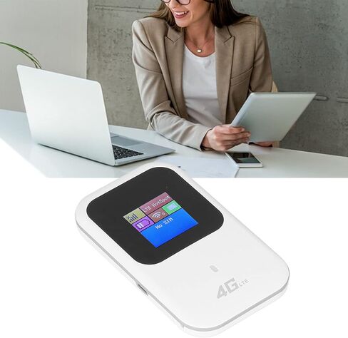 نقطة اتصال متنقلة، أجهزة توجيه شبكة محمولة 4G LTE ذات نقطة اتصال محمولة غير مقفلة مع فتحة لبطاقة SIM، تدعم نطاق شبكة B1/B3/B5 بسرعة 150 ميجابت في الثانية، لمكتب السفر in Saudi Arabia