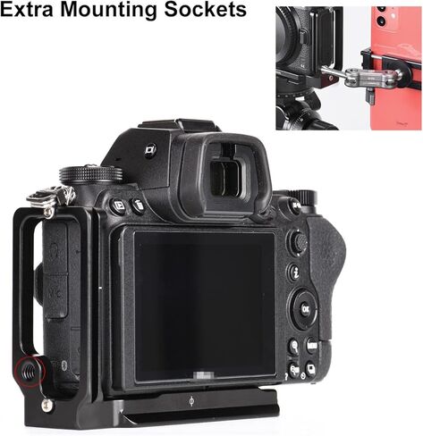 SUNWAYFOTO L-Bracket for Z6 Z7 Z6II Z7II Arca Swiss Quick Release L Plate PNLO-Z7IIN in Saudi Arabia