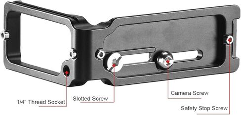SUNWAYFOTO L-Bracket for Z6 Z7 Z6II Z7II Arca Swiss Quick Release L Plate PNLO-Z7IIN in Saudi Arabia