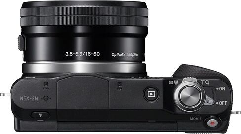 Sony NEX-3 Mirrorless 16MP Digital Camera Kit AF Sony Lens, Sony E Mount Lens System (Black) (Renewed) in Saudi Arabia