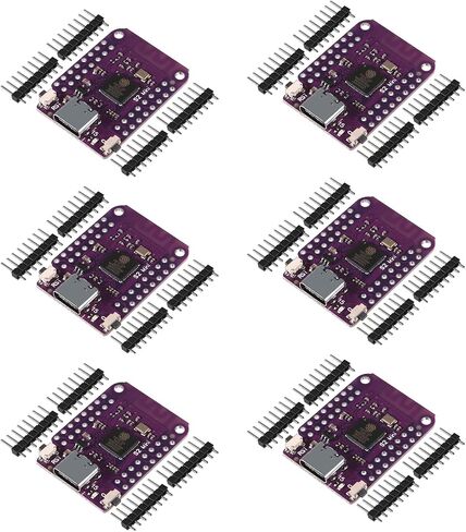 6 قطعة ESP32 S2 Mini V1.0.0 WiFi IOT Board Type-C USB على أساس ESP32-S2 ESP32-S2FN4R2 4 ميجابايت فلاش 2 ميجابايت PSRAM MicroPython in Kuwait