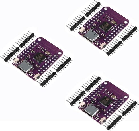 6 قطعة ESP32 S2 Mini V1.0.0 WiFi IOT Board Type-C USB على أساس ESP32-S2 ESP32-S2FN4R2 4 ميجابايت فلاش 2 ميجابايت PSRAM MicroPython in Kuwait