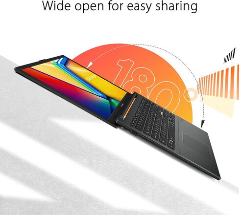 ASUS Vivobook Go 15.6" Slim Laptop, AMD Ryzen 5 7520U, 8GB, 512GB, Windows 11 Home, Cool Silver, Military Grade Durability, Fast Charging, Webcam Shield, E1504FA-AS54 in Saudi Arabia