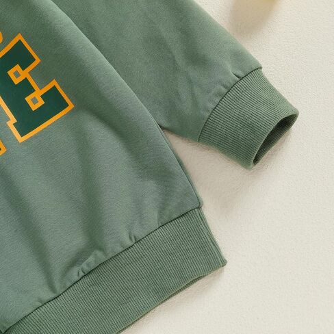 Gueuusu للجنسين طفل صبي فتاة لكرة القدم الزي كل ما تحتاجه هو الحب البلوز المتضخم Crewneck خطابات مضحك كنزة قطيفة in Saudi Arabia