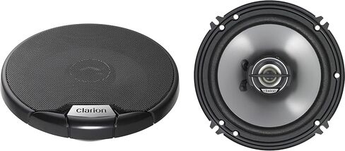 Clarion SRG1623R 80-Watt 6.5-Inch 2-Way Good Series Coaxial Speakers-Set of 2 in Saudi Arabia