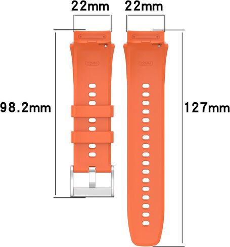 FitTurn 6 Pack Sport Bands Compatible with Oppo Watch X, Oneplus Watch 2 for Men Women, Adjustable Waterproof Silicone Strap for Oppo Watch X, Oneplus Watch 2 Smart Watches Accessories in Saudi Arabia