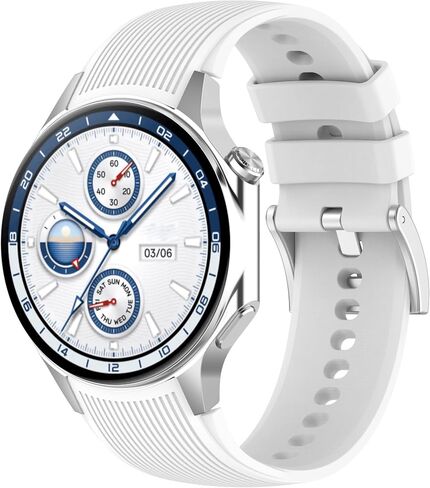 FitTurn 6 Pack Sport Bands Compatible with Oppo Watch X, Oneplus Watch 2 for Men Women, Adjustable Waterproof Silicone Strap for Oppo Watch X, Oneplus Watch 2 Smart Watches Accessories in Saudi Arabia