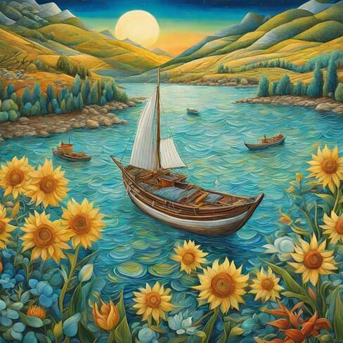 Diamond Painting Kits for Adults, 5D DIY Diamond Art Kits for Beginners, Full Drill Diamond Painting Kits for Home Wall Decor, House, 12x12 Inch in Saudi Arabia
