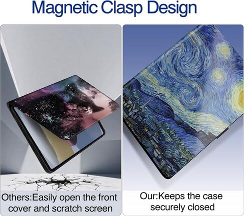 Case for iPad 9/8/7 Generation 10.2 Inch with Pencil Holder, Multi Angle Viewing, Folio Cases for Apple iPad 8th/7th/9th Gen, Starry Night in Saudi Arabia