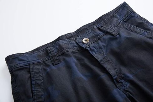 Men Cargo Shorts Classic Casual Cotton Relaxed Fit Pants with 8 Pockets for Summer Work Hiking Fishing Cargo Short… in Saudi Arabia