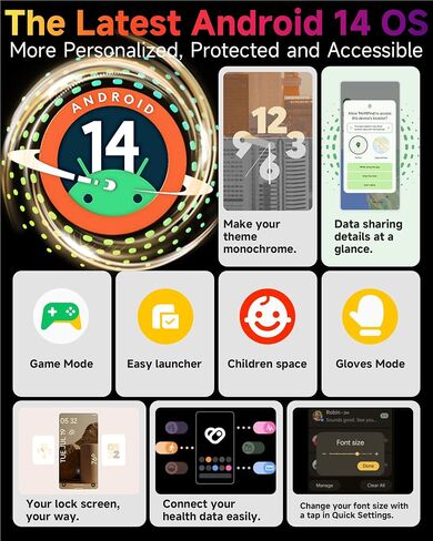 Ulefone Armor 18T Ultra 5G Rugged Phone Unlocked, Thermal Imaging Camera 24+512GB Dimensity 7050 108MP Camera 9600mAh/66W Flash Charging, 6.58" 120Hz NFC Android 14 Rugged Smartphone IR Blaster QI 15W in Saudi Arabia