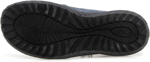 JBU Women's Avry Perforated Slip on Flat Comfort Casual Side Zipper Dress Shoe in Saudi Arabia