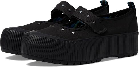 حذاء Keds النسائي X Monster High Mary Jane مسطح، أسود، 9 in Saudi Arabia