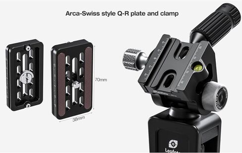 Leofoto WN-01+SW-02 Car Widow Clamp Kits/Arca Swiss in Saudi Arabia