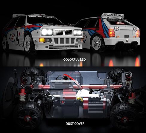 سيارات RC بدون فرش 4x4 14303 Hyper 4wd Rc Car All-Road RC Drift Car بدون فرش بمقياس 2.4G 4wd كهربائي عالي السرعة، Terreneitor 4x4 Carros، 1/14 سيارات Rc عالية السرعة الانجراف للبالغين in Saudi Arabia