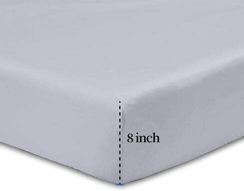 Crib Fitted Sheet Bamboo Viscose Crib Sheet 52"x28"+8" for Standard Crib and Toddler Mattresses - Deep Pocket, Ultra Soft, Breathable, for Baby Boys and Girls (Beige,1 PC) in Saudi Arabia