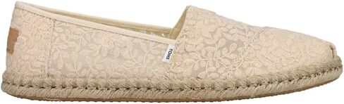 حذاء مسطح كاجوال للنساء من TOMS Alpargata Rope - أسود in Saudi Arabia