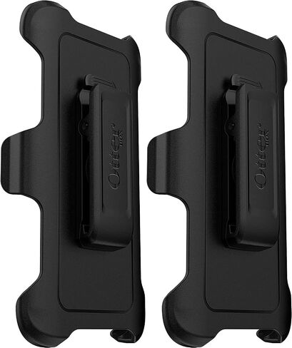 حافظة بمشبك حزام OtterBox لجراب OtterBox Defender Series لهاتف iPhone SE (2016-1st Gen فقط)، 5S، 5C، 5 - عبوة غير قابلة للبيع بالتجزئة - أسود - عبوتان in Saudi Arabia