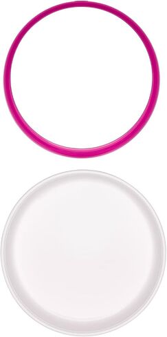 طبق أطفال أوكسو مع حلقة تدريب قابلة للإزالة - وردي in Kuwait