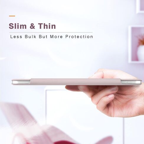 حافظة مغناطيسية لجهاز iPad Pro 11 بوصة الجيل الرابع/الثالث/الثاني (2022/2021/2020)، حافظة ذكية نحيفة، حافظة حامل ثلاثية الطي خفيفة الوزن، النوم/الاستيقاظ التلقائي، دعم الجيل الثاني من شحن قلم Apple (قهوة الشوفان) in Kuwait
