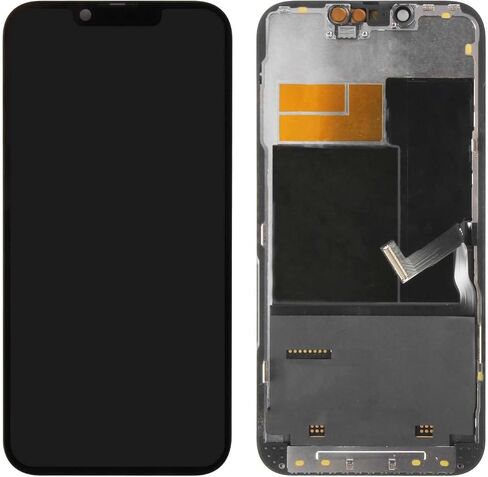OLED for iPhone 13 Pro Screen Replacement Kit Full HD COF LCD Display 3D Touch Digitizer Assembly with Repair Tool for Model A2638, A2483, A2636, A2639, A2640 Black 6.1" in Saudi Arabia