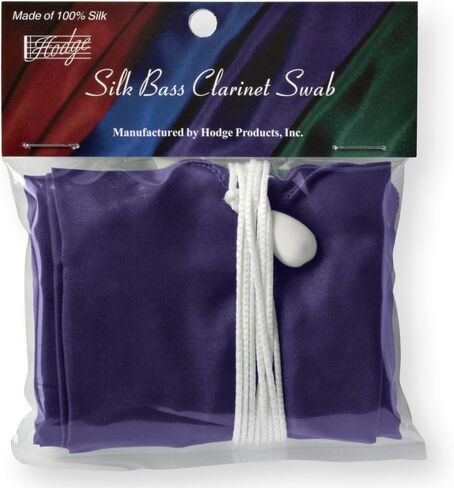Hodge Silk Bass Clarinet Swab - Green in Kuwait