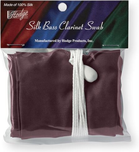 Hodge Silk Bass Clarinet Swab - Green in Kuwait