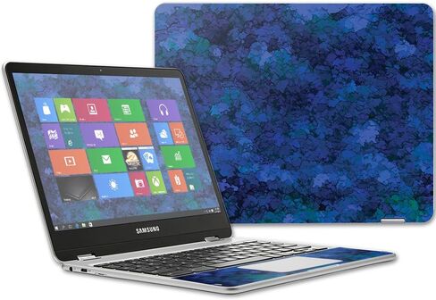 MightySkins Skin Compatible with Samsung Chromebook Plus 12.3"(2017) wrap Cover Sticker Skins Purple Hearts in Saudi Arabia
