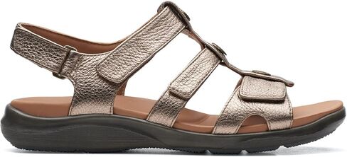 صندل Kylyn Step للنساء من Clarks، ذهبي معدني، 8.5 in Saudi Arabia
