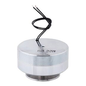 50mm Resonance Speaker Vibration Speaker Vibrating Speaker Speaker 2inch All Frequency Resonance Louder Speaker Exciter Speaker (8Ω 20W)