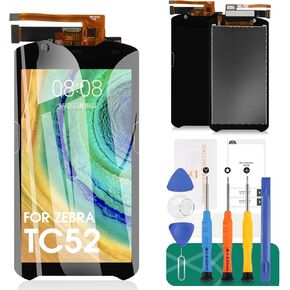 لاستبدال الشاشة زيبرا TC52 لزيبرا TC57 LCD محول الأرقام إصلاح أطقم لزيبرا TC52/TC57 شاشة تعمل باللمس استبدال الجمعية TC52X TC520L TC52AX TC57X