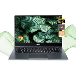 acer Chromebook Laptop Computer, 14" FHD Spin Chromebooks Laptops, Ryzen 5, 8GB RAM, 640GB (128GB eMMC+512GB Card), Webcam, Bluetooth, Wi-Fi, RK Bundle&Stylus, Chrome OS, Back to School&College